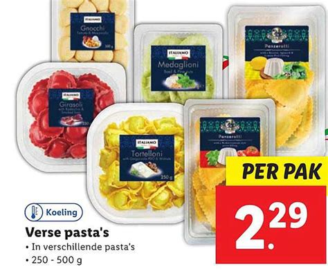 Italiamo Verse Pasta S Aanbieding Bij Lidl 1Folders Nl