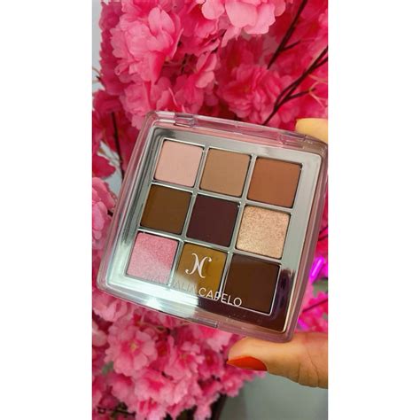 Nath Capelo Paleta De Sombras Nude Glam 12g Shopee Brasil