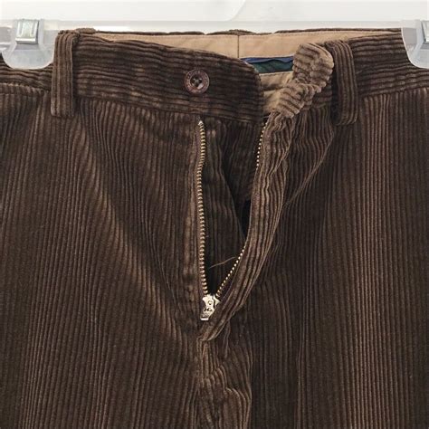 Vintage Polo Ralph Lauren Corduroy Preston Pants Brow Gem