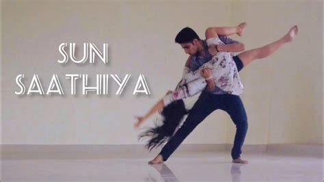 Sun Saathiya | Dance Cover | Tejasman Talukdar & Arpita Dutta - YouTube