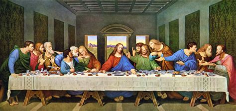 A Santa Ceia Quadro - Quem Pintou O Quadro Da Santa Ceia - FDPLEARN