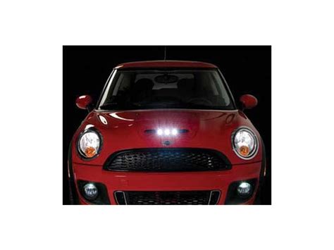 Mini Cooper Hood Scoop 3 Led Insert R55 R56 R57 R5