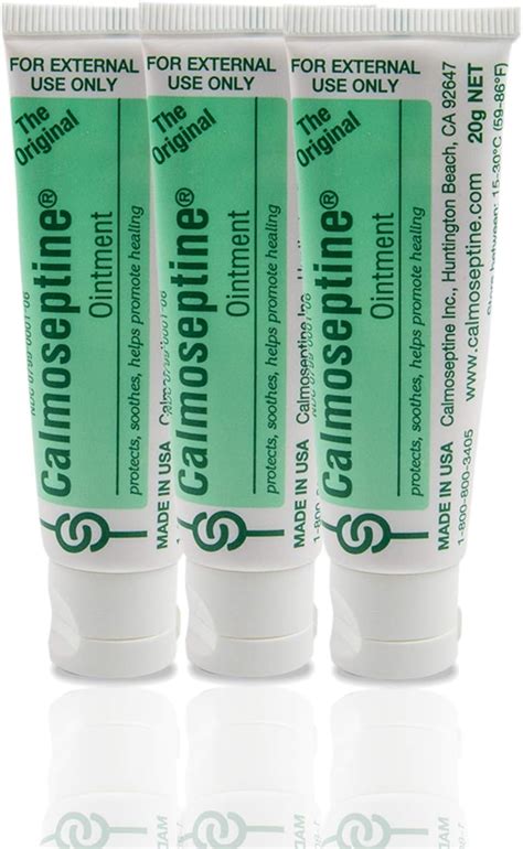 Calmoseptine Ointment Soothing Menthol Relief For Skin