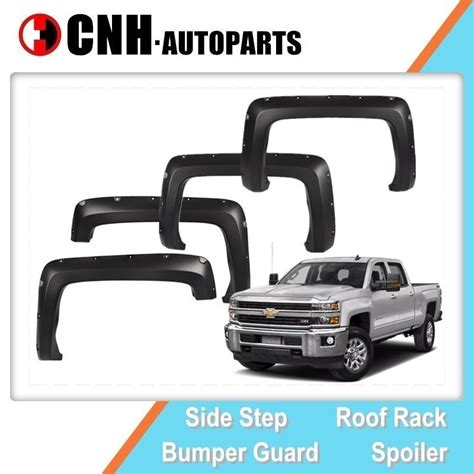 Auto Accessory Off Road Style Over Fender Flares For Chevrolet