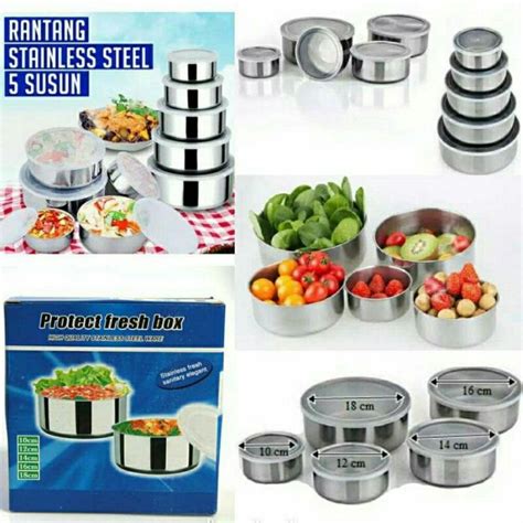 Jual Rantang Stainless Steel Susun Rantang Beranak Susun Protect