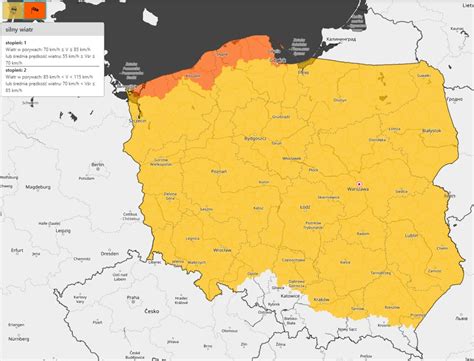 Imgw Pib Meteo Polska On Twitter Ju Teraz Ostrzegamy Przed Silnym