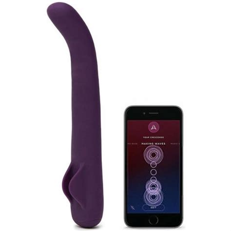 Mysteryvibe Crescendo Bendable Vibrator W6 Motors Plum Purple Sex Toys At Adult Empire