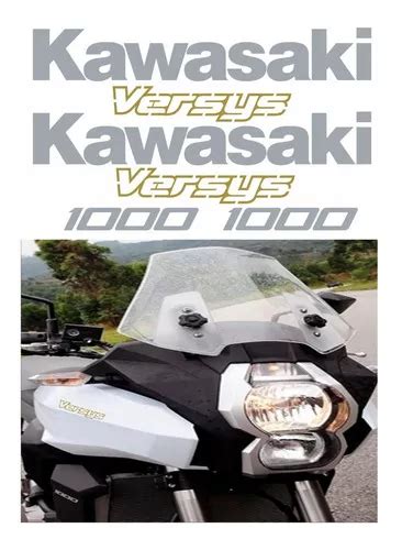 Kit De Pegatinas Con Emblemas Compatibles Con Kawasaki Versys Color