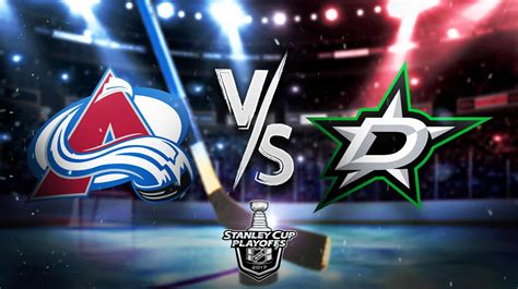 Avalanche Vs Stars Game Prediction Odds Pick