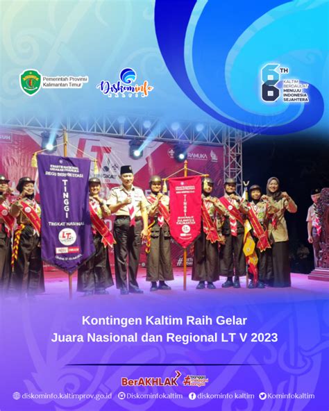 Kontingen Kaltim Raih Gelar Juara Nasional Dan Regional Lt V