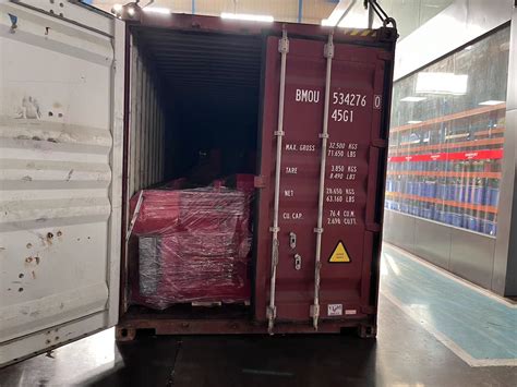 ENERPAT AMB L2014 250T Automatic Metal Baler On The Way To Europe