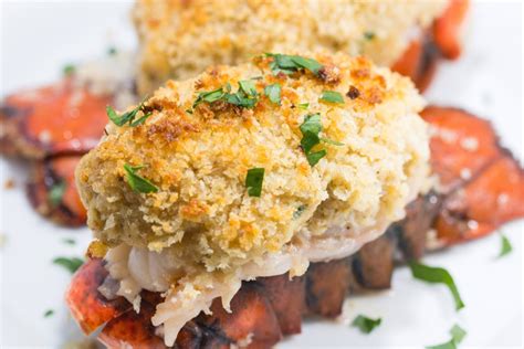 Crab Stuffed Lobsters - Glitter and Graze