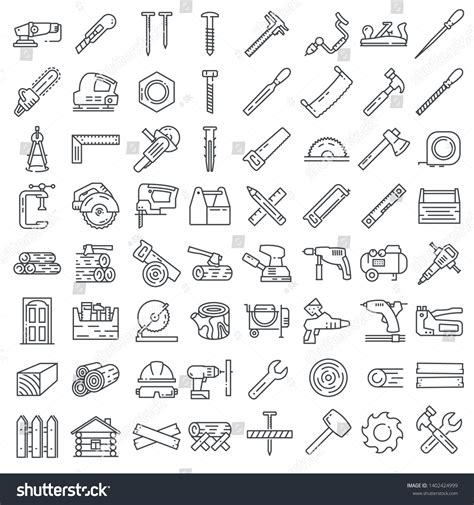 Woodworking Icons Images Stock Photos Vectors Shutterstock