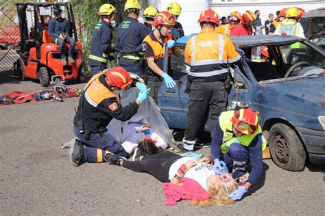 Culmina Con Xito El Simulacro De Un Accidente Con M Ltiples V Ctimas