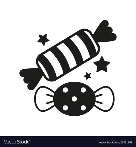 Candy icon simple Royalty Free Vector Image - VectorStock