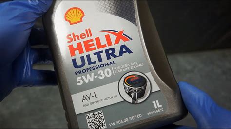 Shell Helix Ultra Professional AV L 5W30 Jak wygląda oryginalny olej