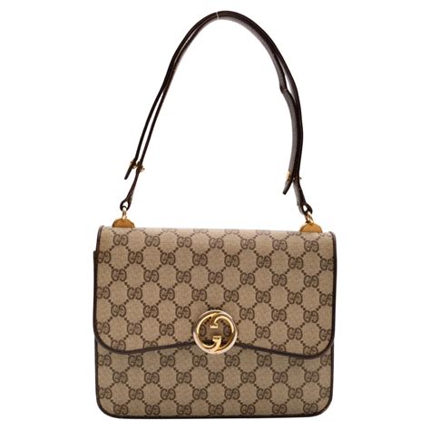 Gucci Ophidia Zip Shoulder Bag Gg Coated Canvas Medium At 1stdibs