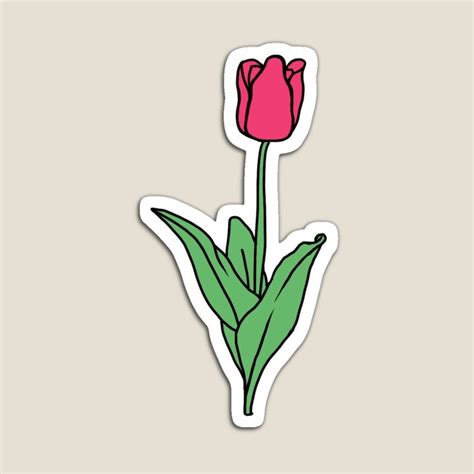 Tulip Magnet For Sale By Roxy7388