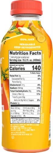 Bolthouse Farms® Carrot Ginger Turmeric Juice 15 2 Fl Oz Pick ‘n Save