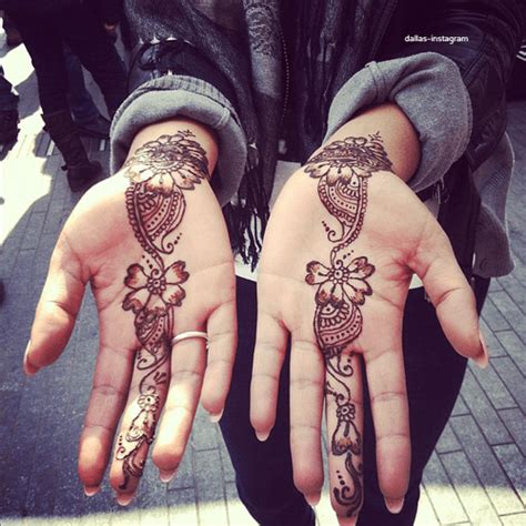 Cute Beginner Easy Henna Tattoo Designs