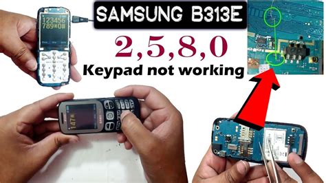 Samsung B313e Keypad 2 5 8 0 100 Solution Samsung B313e 2 5 8