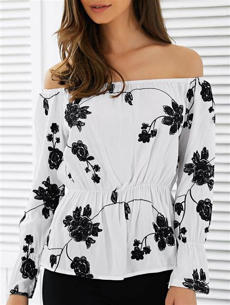 Rosegal Plus Size Outfits Embroidered Blouse Fashion