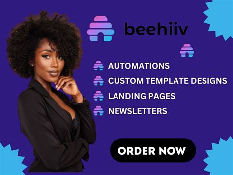 Beehiiv Landing Page Beehiiv Automation Beehiiv Template Design Upwork