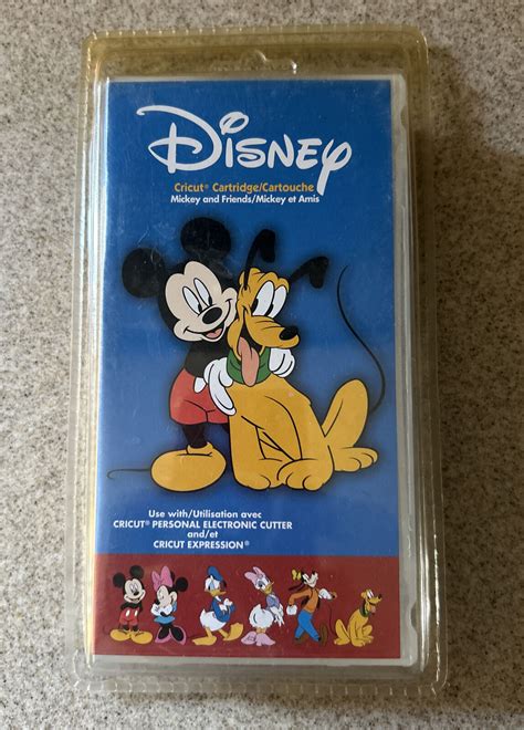 Cricut Cartridge Disney Mickey And Friends New Sealed Ebay