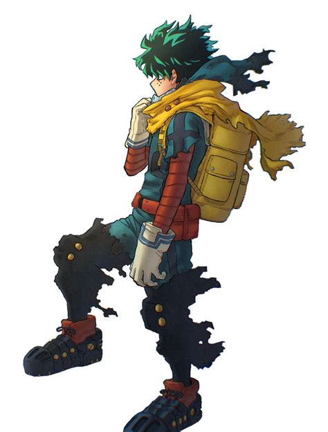 MHA 306 Deku PNG (Colored) by UltraAutismMan on DeviantArt in 2022 ...