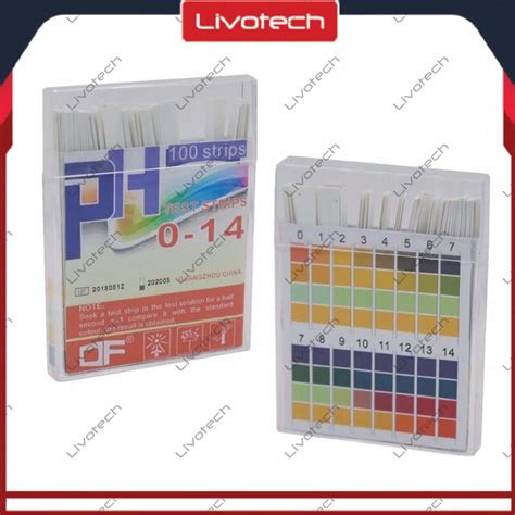 Jual Livotech Lakmus Test Strips Paper Litmus Kertas Ph Tester