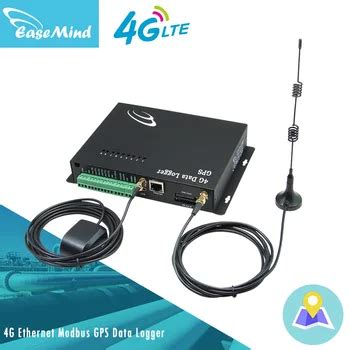 4g Ethernet Modbus Gps Data Logger Gps Tracker With Temperature Sensor