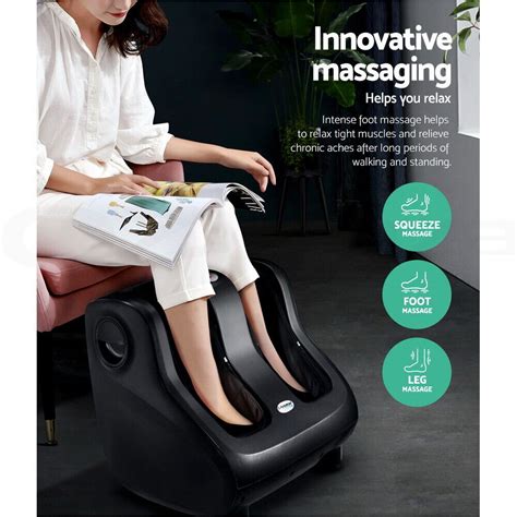 Livemor Foot Massager Shiatsu Massagers Electric Roller Calf Leg