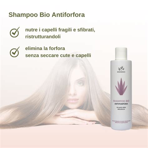 Shampoo Bio Antiforfora A Base Di Aloe Vera Benessence