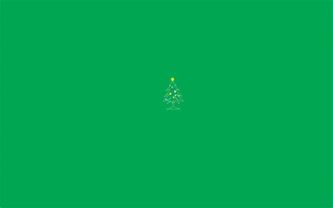 Green Christmas Tree Wallpaper