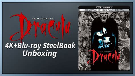 Bram Stoker S Dracula 4K 2D Blu Ray SteelBook Unboxing YouTube