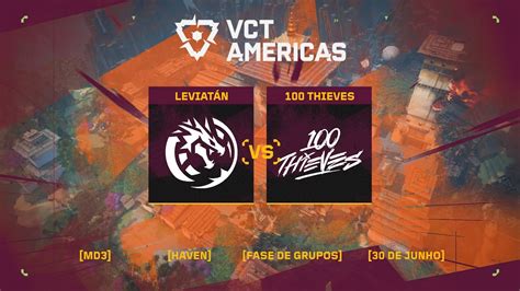 Leviat N Esports X Thieves Mapa Haven Vct Americas Youtube