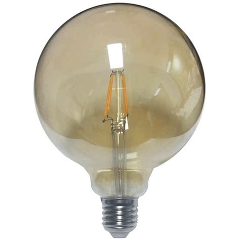 Led Bulb Light Round 6w Filament E27 Myplanetled