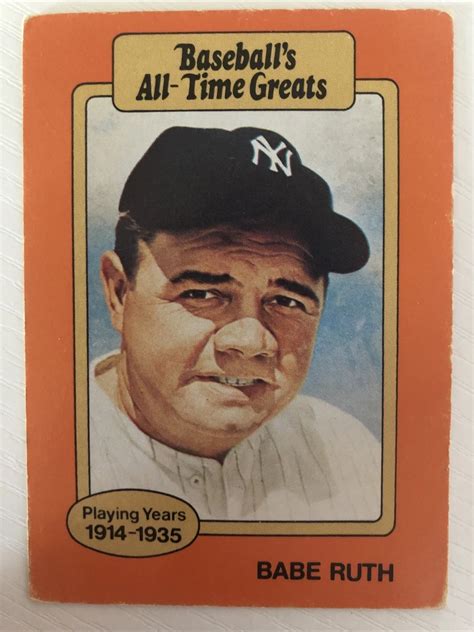 Baseball All Time Greats Babe Ruth Discount Emergencydentistry
