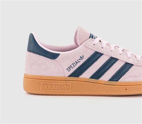 Adidas Handball Spezial Trainers Baby Pink Navy Gum Womens Trainers