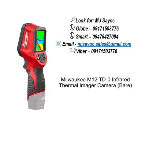 Milwaukee M12 TD 0 Infrared Thermal Imager Camera Bare Commercial