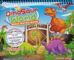 Dinosaur World Magic Water Book Carte De Colorat Cu Apa