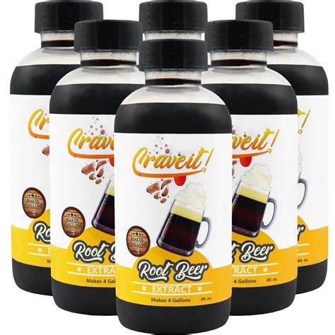 Crave It 4 Ounce Root Beer Extract Easiest Homemade Root Beer Makes