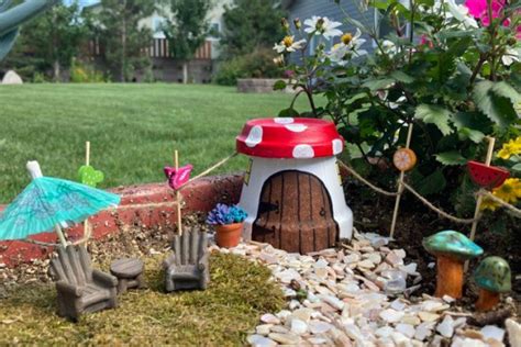 Cute DIY Clay Pot Fairy House Fairy Garden DIY