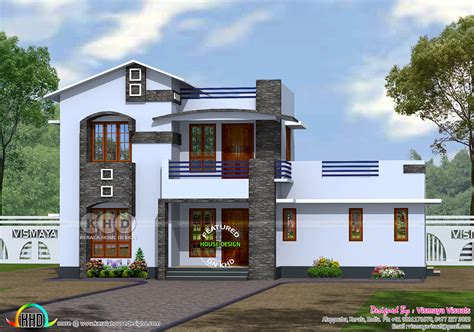 house plan suit  east  south facing land kerala home design