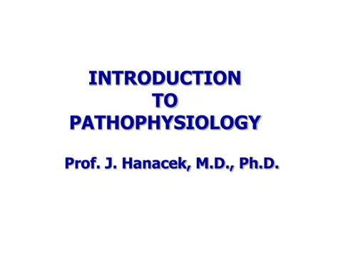 Ppt Introduction To Pathophysiology Powerpoint Presentation Free