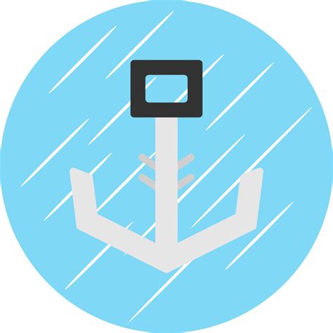 Anchor Vector Icon Design 19970755 Vector Art At Vecteezy