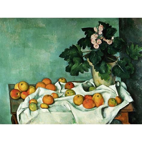 Tableau Sur Toile Paul Cezanne Nature Morte Aux Pommes