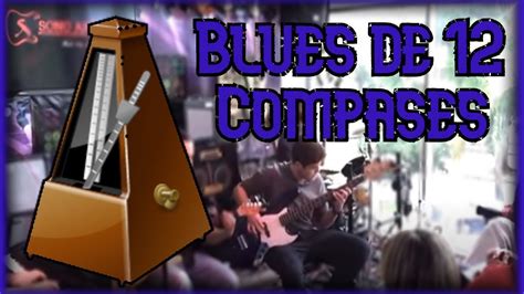 BLUES de 12 Compases progresión en Gm YouTube