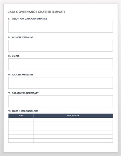 Getting Started With Data Governance Smartsheet