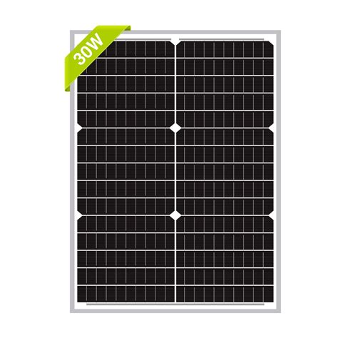 Buy Newpowa9BB 30W 12V Solar Panel High Efficiency Monocrystalline 12V